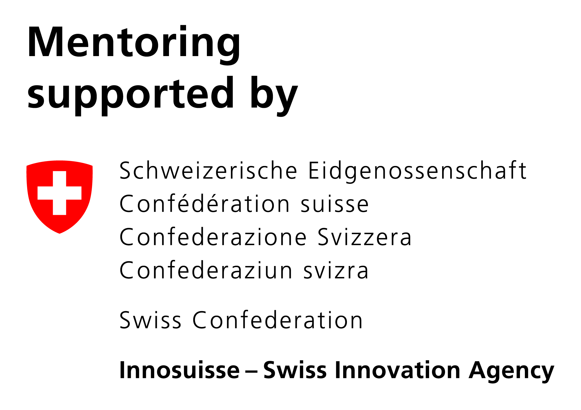 Innosuisse_Logo_supported_Mentoring_rgb_EN